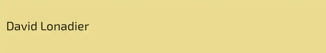 David Lonadier